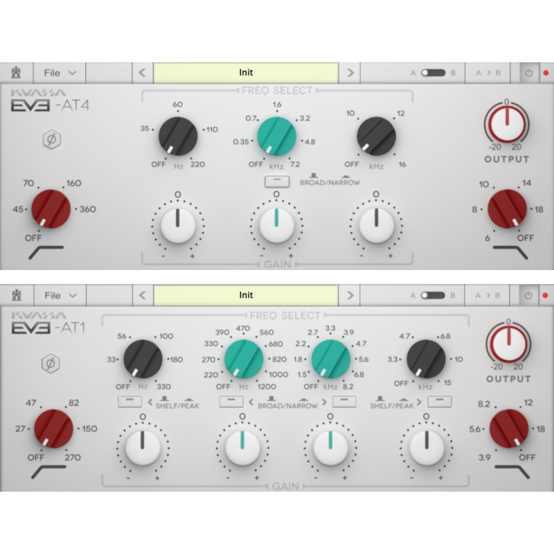 Kuassa EVE-AT Bundle: Modern EQs Inspired by Classic Neve 1081 and 1084