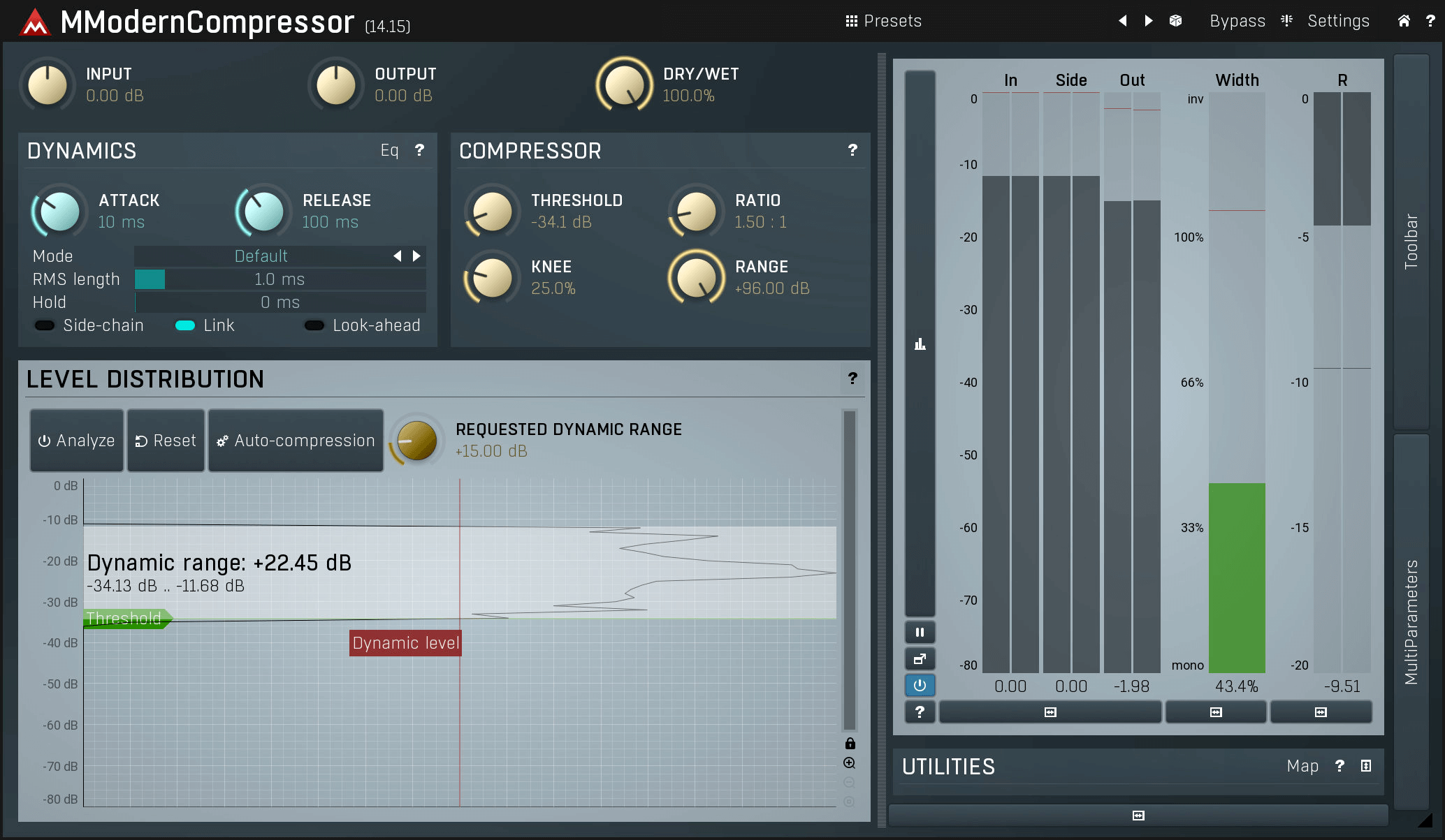 MeldaProduction's Stunning MModernCompressor - A Must - Have