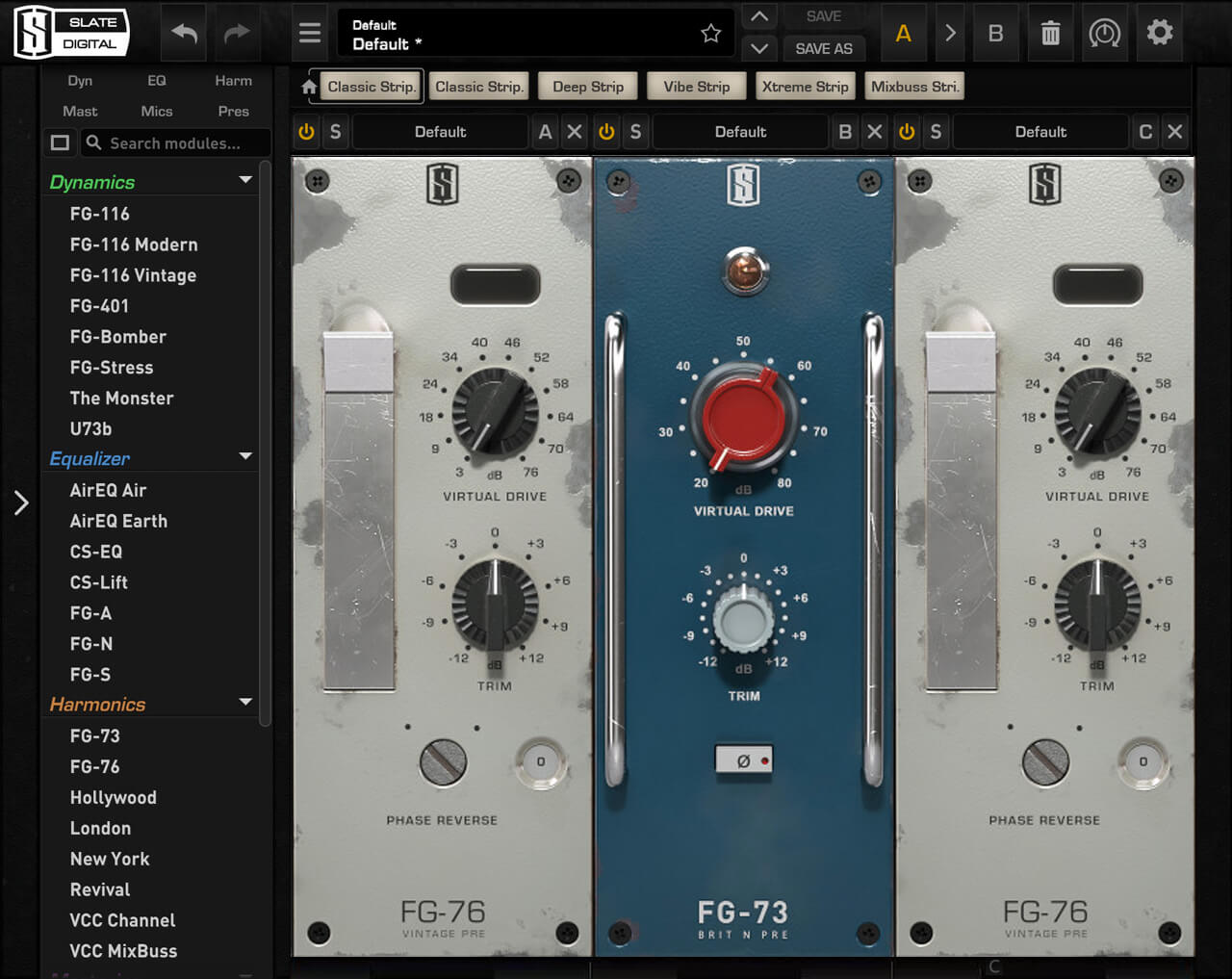 Slate Digital VPC: Top - Notch Virtual Preamp Collection