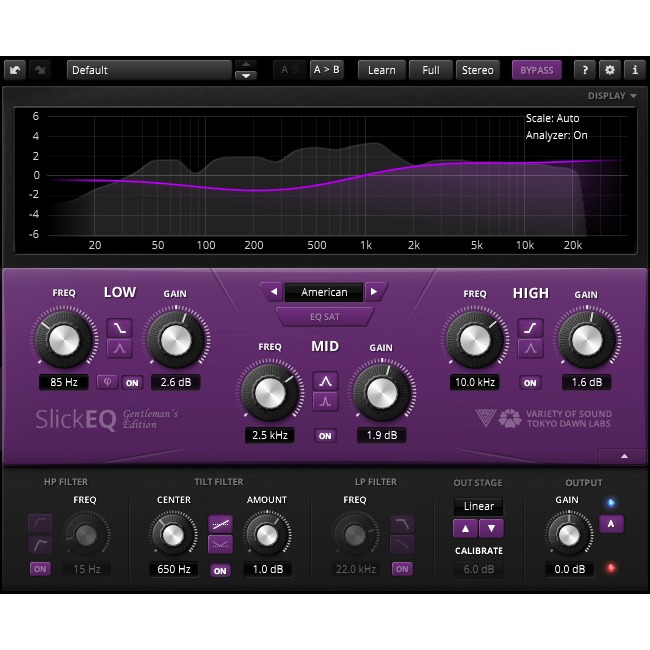Tokyo Dawn Labs SlickEQ GE: Exclusive Gentleman's Edition