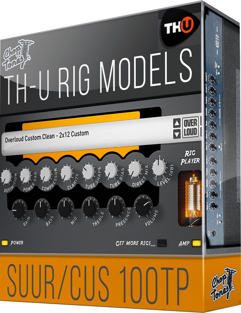 Overloud THU Rig Library: Choptones Suur Cus 100TP - Get Authentic Suhr PT - 100 Tones Now
