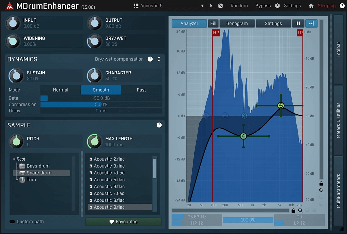 MeldaProduction MDrumEnhancer: A Modern and Efficient Drum Enhancement Tool
