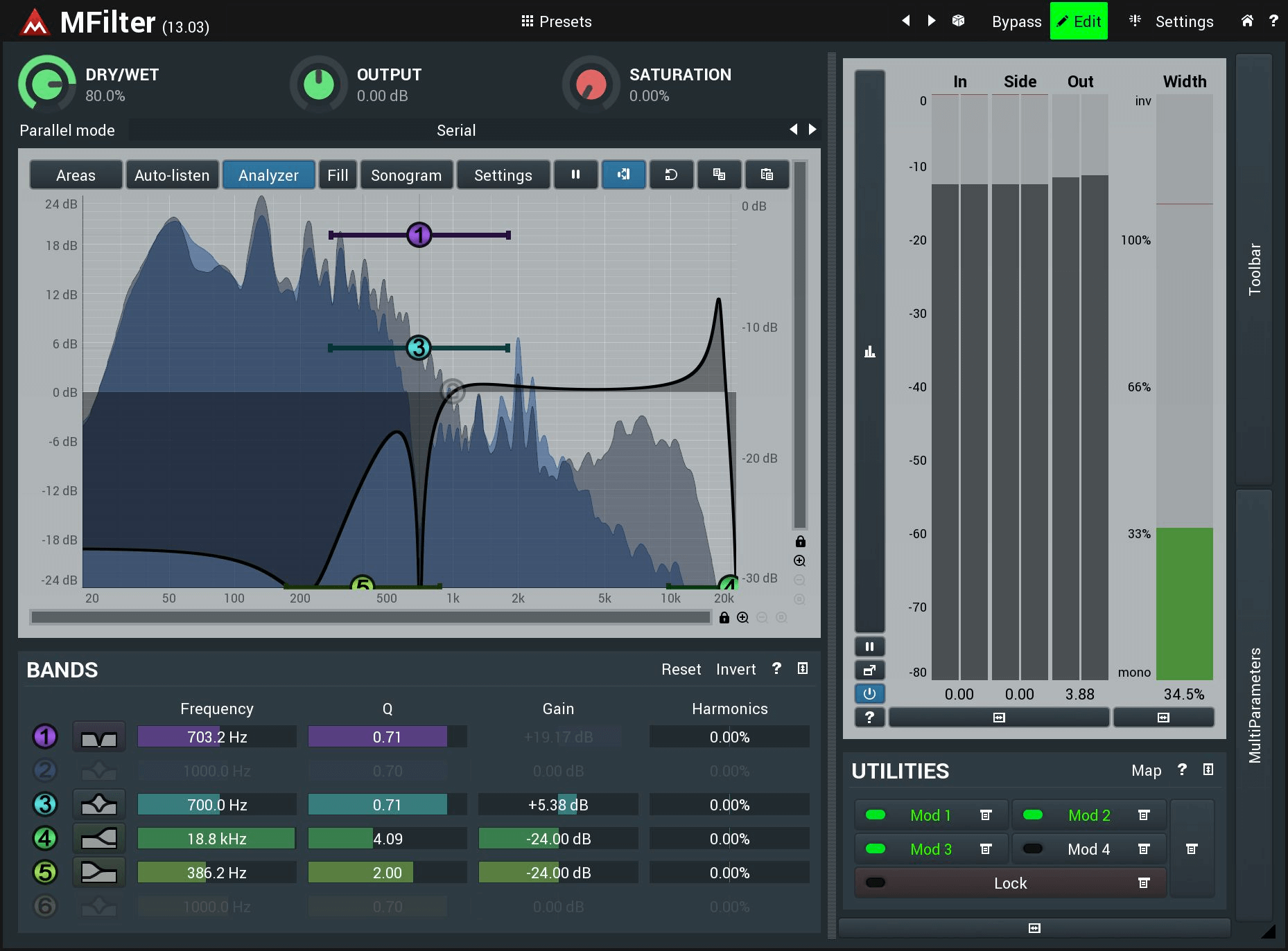 MeldaProduction Advanced MFilter - Unleash Unlimited Sound Movement