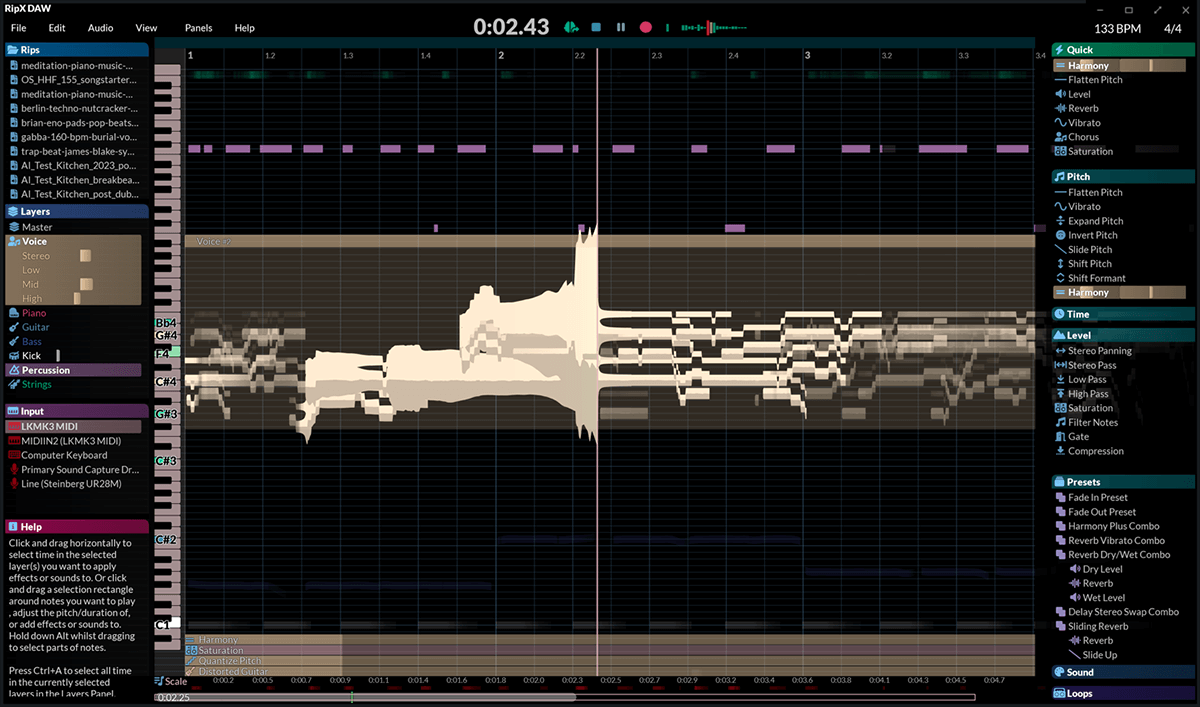 Innovative Hit'n'Mix RipX AI Digital Audio Workstation