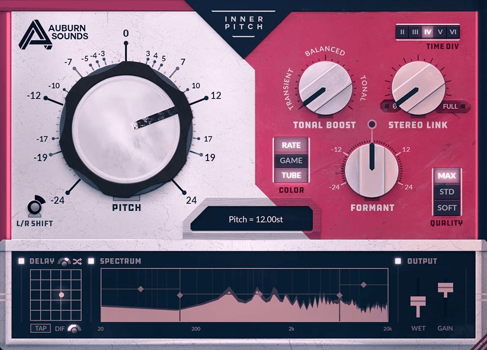 Get the Full Edition of Auburn Sounds Inner Pitch - A High - Quality Pitch - Shifting Plug - in