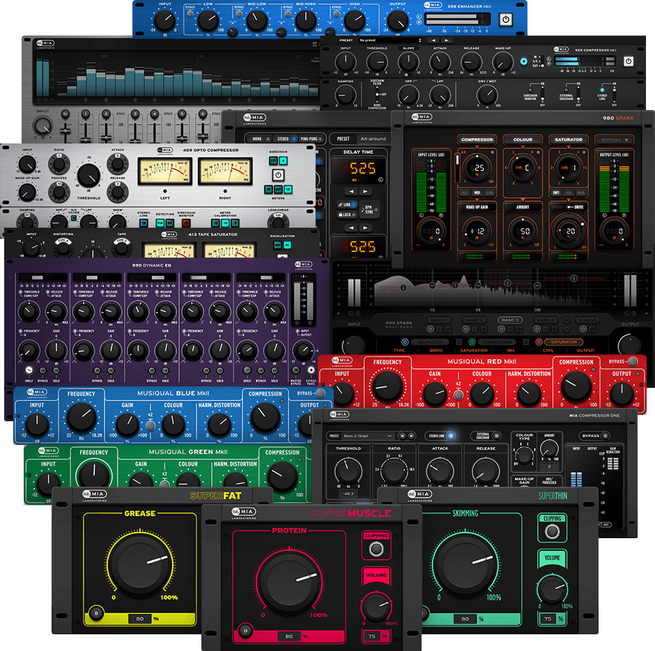 MIA Laboratories Premium Audio Bundle with Multiple Effect Modules