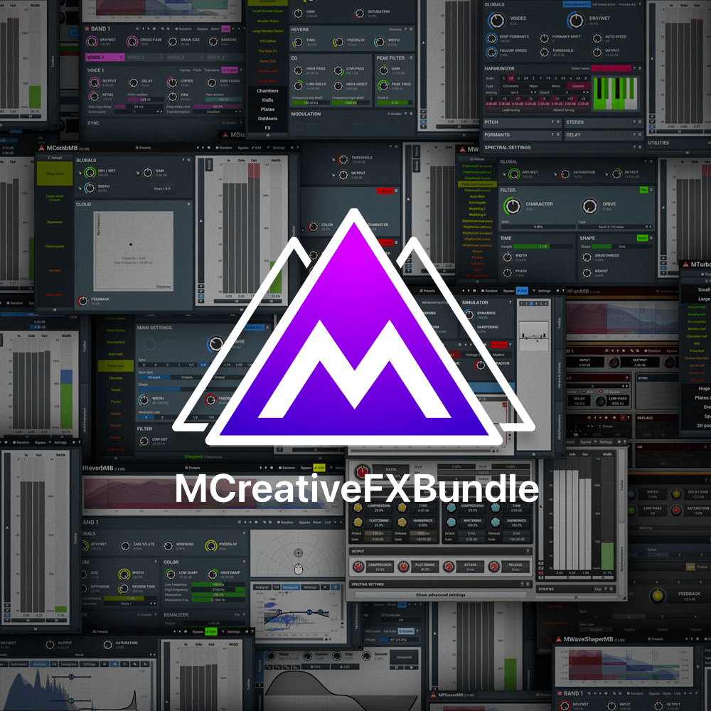 MeldaProduction's Premium MCreativeFXBundle for Unleashing Sound Creativity