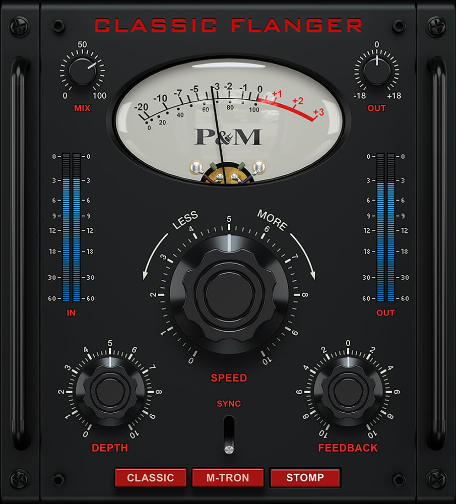 Classic Plug-and-Play Flanger for Enhanced Sound Modulation