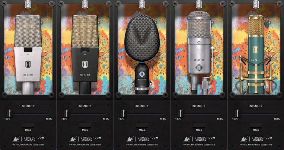 Slate Digital Strongroom London Mics Expansion: Exclusive Mic Pack
