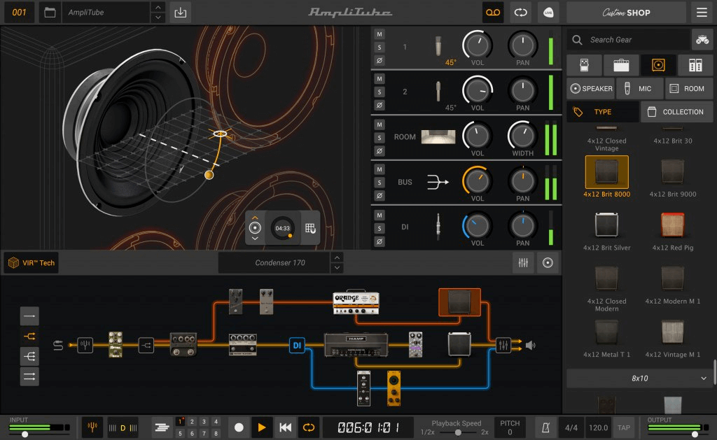 IK Multimedia's Ultimate AmpliTube 5 MAX with Enhanced Features