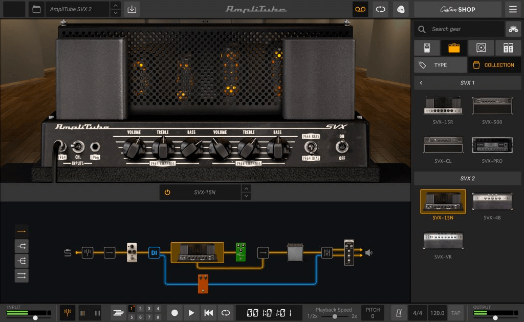 IK Multimedia AmpliTube SVX 2: Upgraded Bass Gear Collection