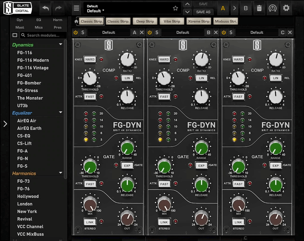 Slate Digital FG-Dynamics: All-in-One Solid-State Dynamics Plugin with Iconic Sound