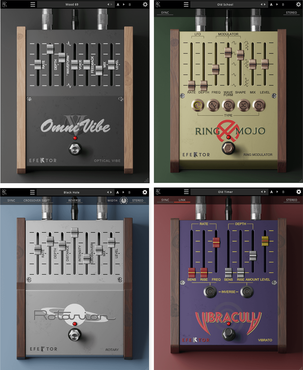 Hot! Kuassa Efektor Modulation Plugin Bundle