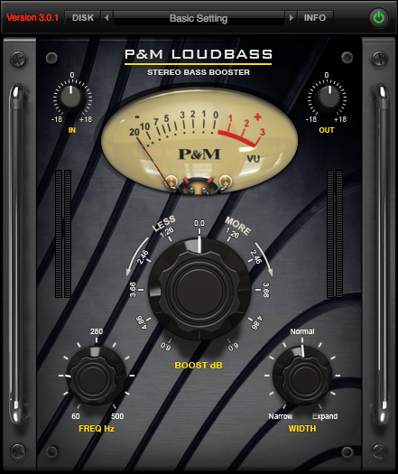 Powerful Plug-and-Play Loudbass for Enhanced Low-End Sound