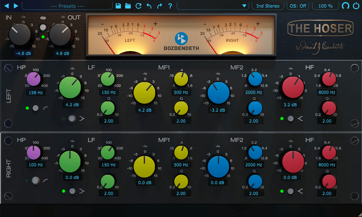 Get Boz Digital Labs The Hoser XT 2 - Premium David Bendeth Signature Plugin for Mixing