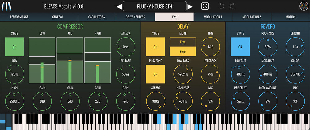 BLEASS Megalit - An Affordable and Powerful Modern Plugin Synthesizer for Sound Designers