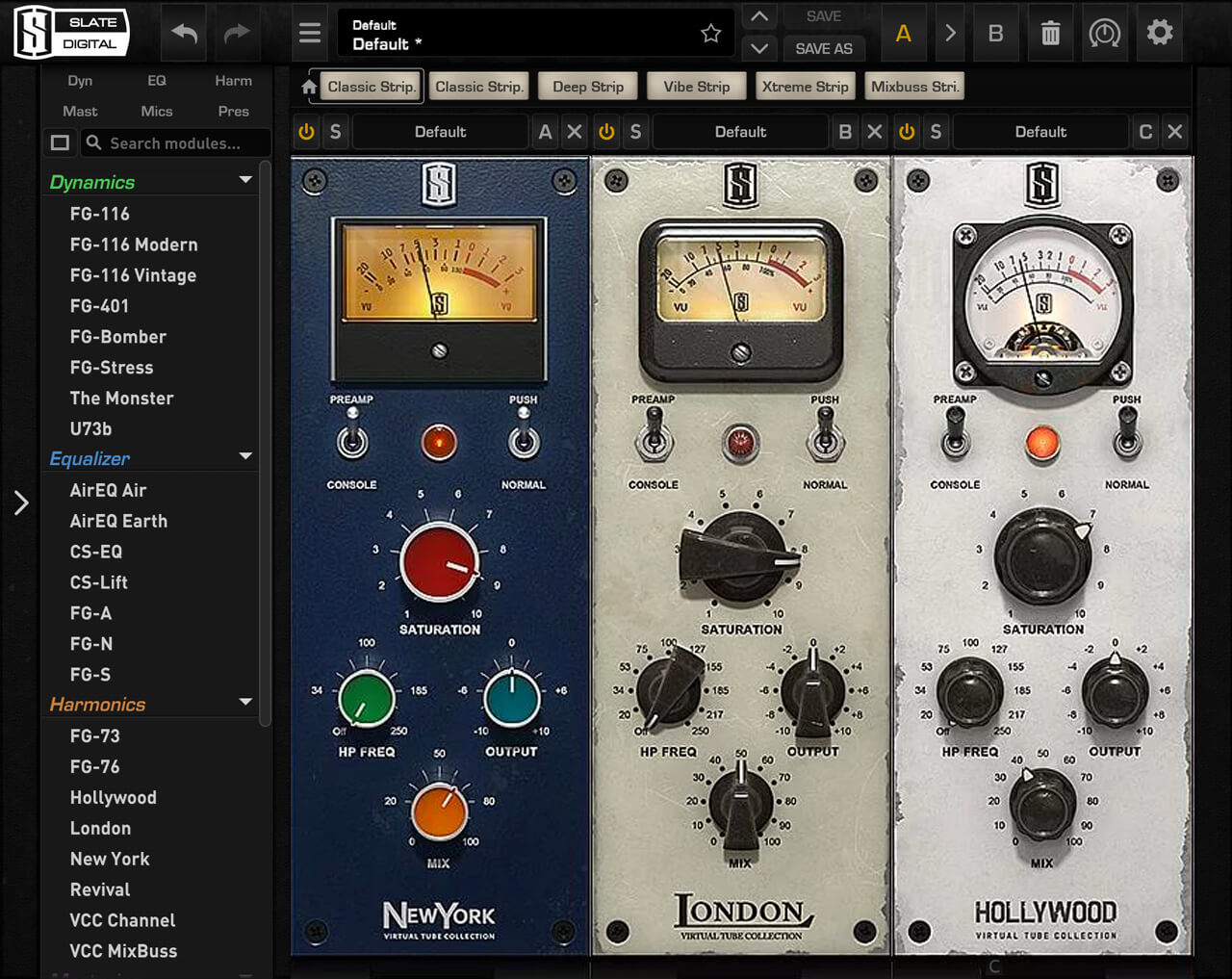 Get the Slate Digital Virtual Tube Collection VTC - Three Plugins for Classic Vintage Tube Sounds