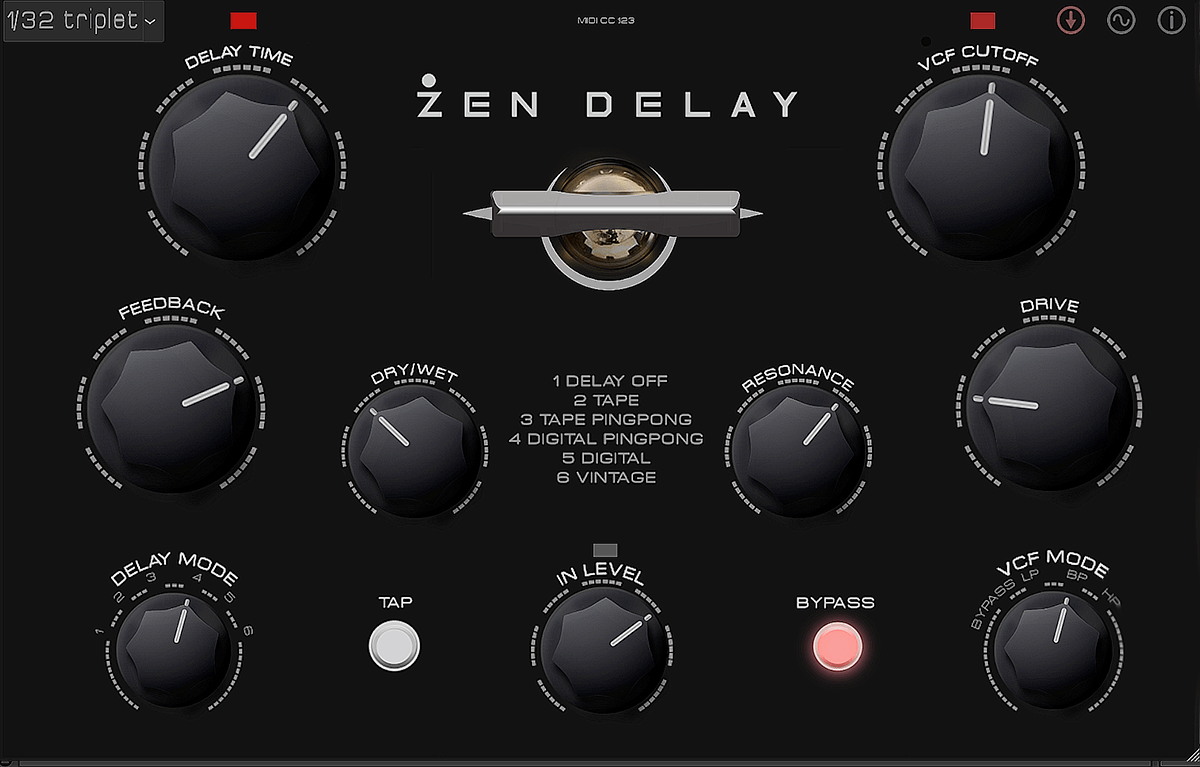 Hot! Liquid Sky Erica Synths Zen Delay Virtual - Studio Secret Weapon
