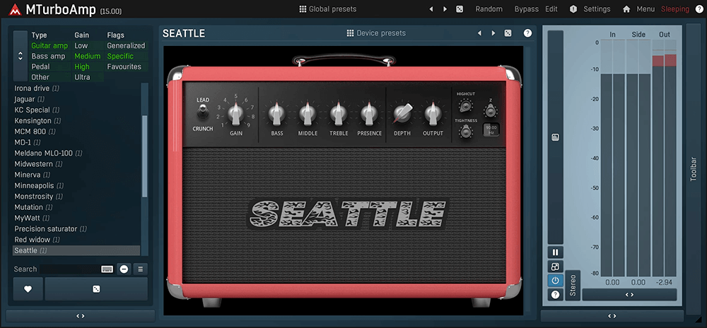 MeldaProduction MTurboAmp: An Incredibly Versatile Collection of Guitar Amps and Distortion Pedals