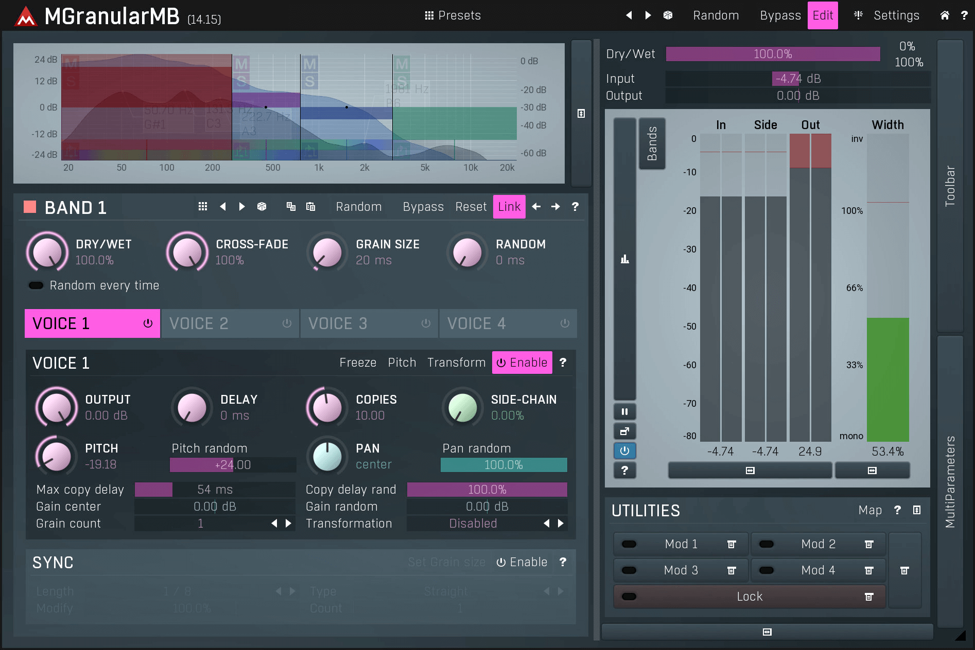 MeldaProduction MGranularMB - An Ultra - Versatile Granular Re - synthesizer Plugin for Amazing Sound Transformation