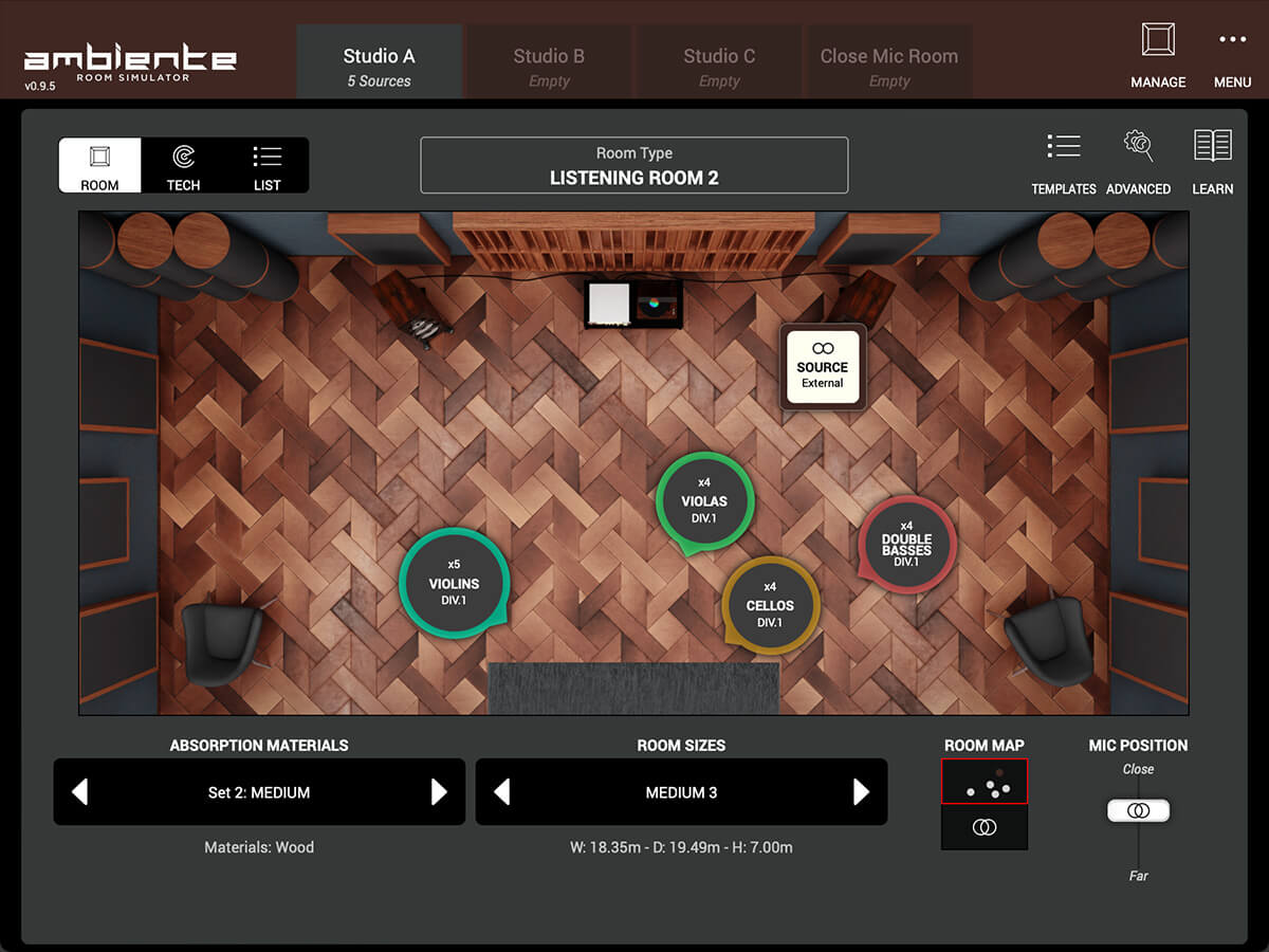 Audio Modeling Ambiente: Transform Your Music with Realistic Room Simulation