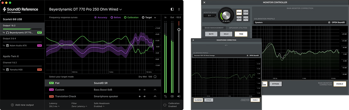 Sonarworks SoundID Reference: Speaker & Headphone Calibration + Apollo Monitor Correction