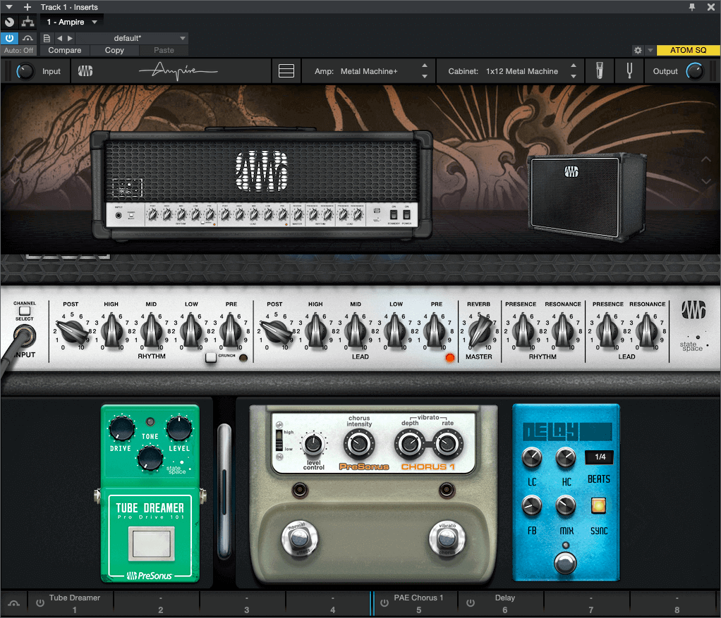 PreSonus Ampire High Density Pack: Ideal for High - Gain Guitar Sounds
