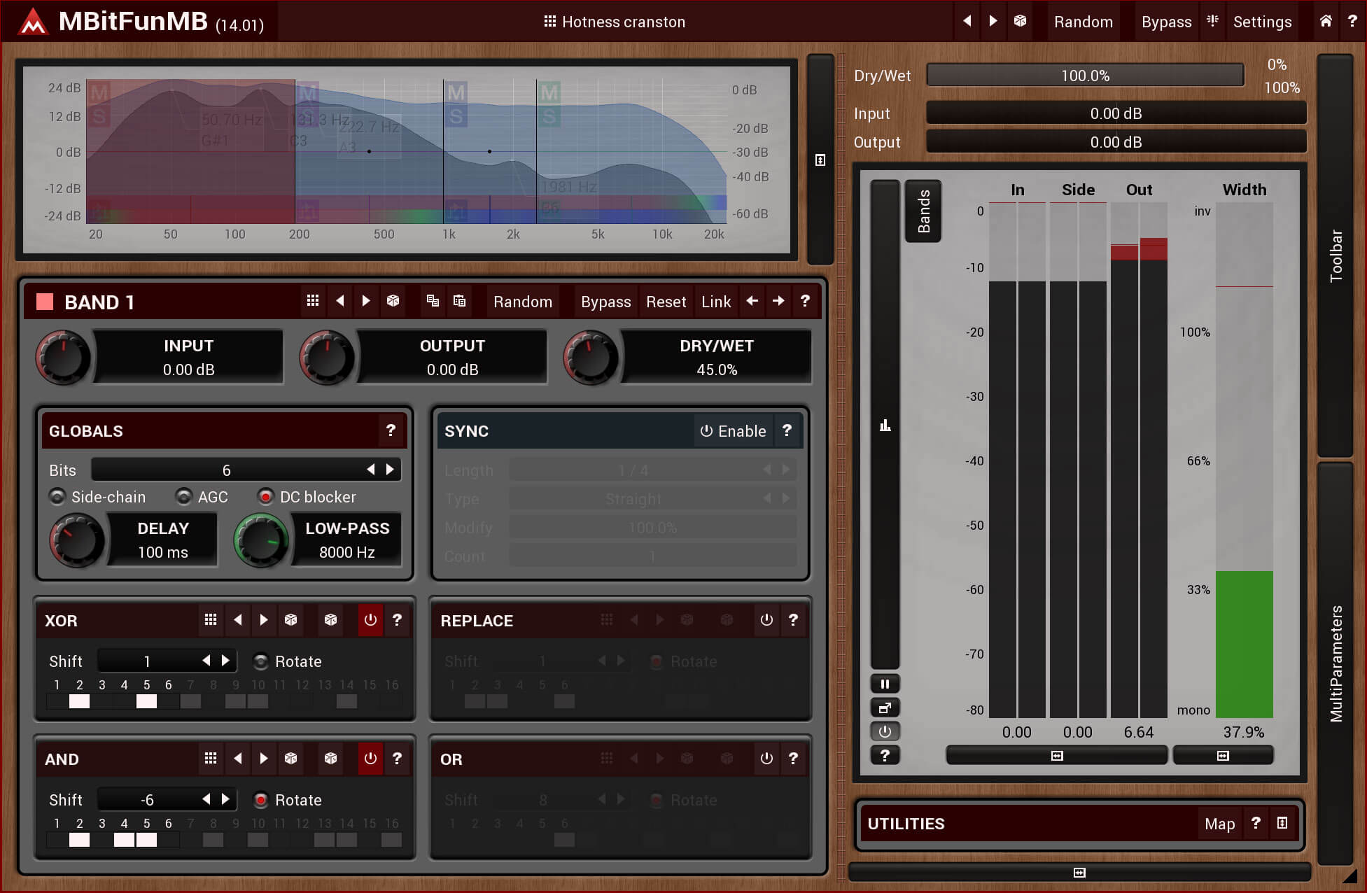 MeldaProduction MBitFunMB - Exclusive Audio Distortion Plugin with Advanced Features