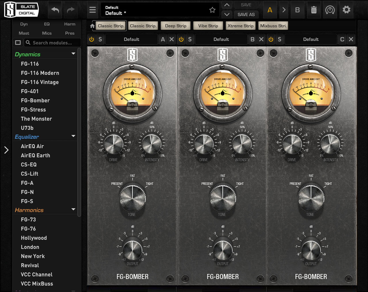 Slate Digital FG-Bomber: Unique Analog-Modeled Dynamic Impact Booster