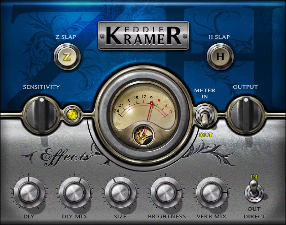 Get the Waves Eddie Kramer Signature Series Bundle - 5 Essential Plugins for Classic Rock Sounds