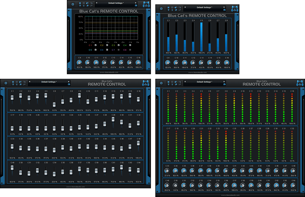 Blue Cat Audio Remote Control - Ultimate MIDI Control Solution