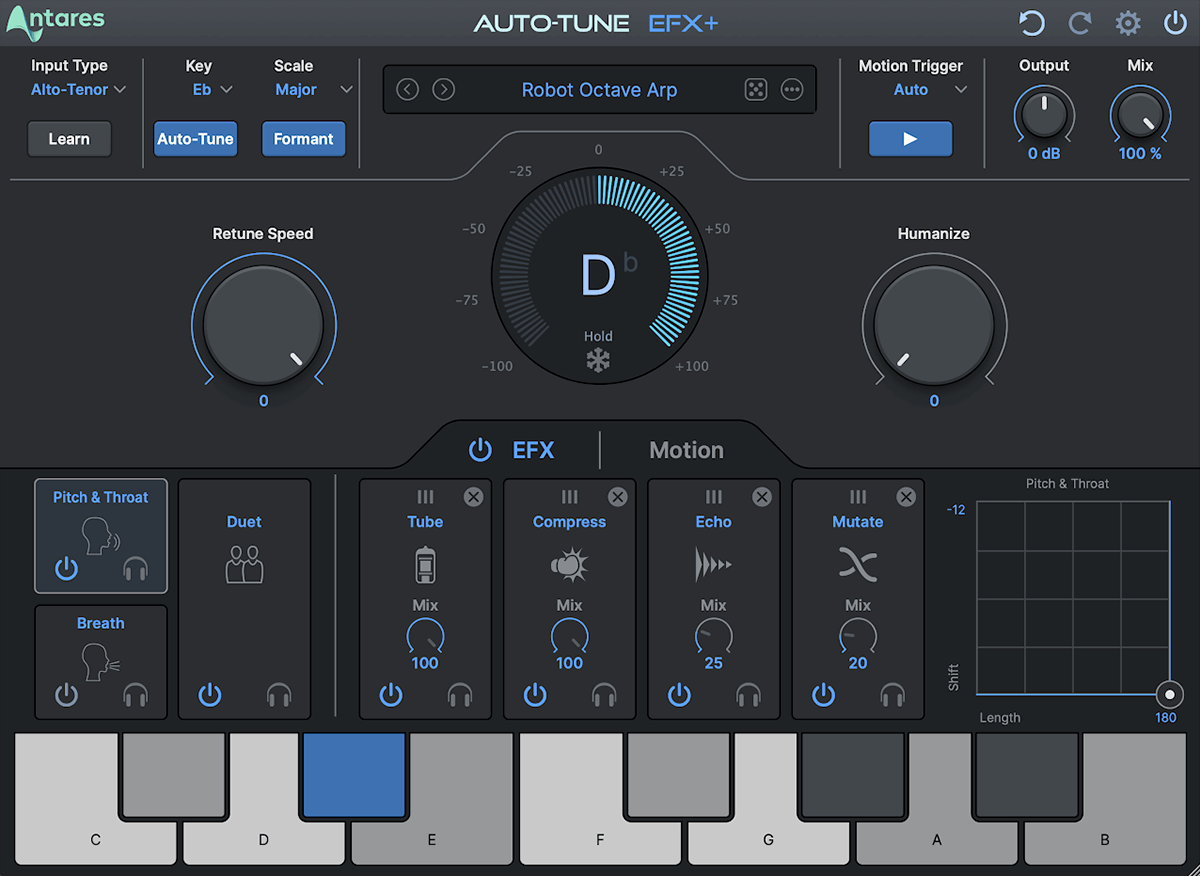 Antares Auto - Tune EFX+ 10: Professional Vocal Effects with New Features