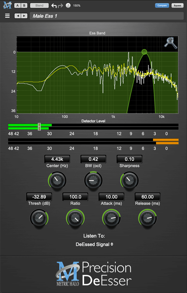 Metric Halo Precision DeEsser v4 - Premium Audio De - Essing Solution