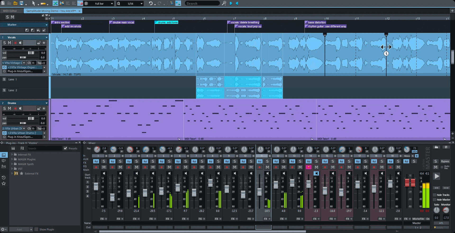 Magix Samplitude Pro X8 Suite - Upgrade from Older Version for Audio Pros