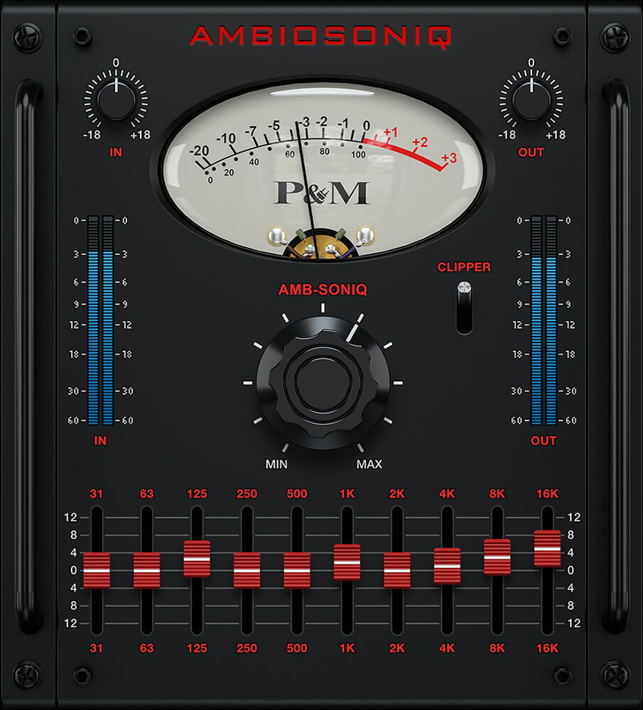 Ambiosoniq: Plug-and-Play 10-Band Graphic EQ with Extra Functionality