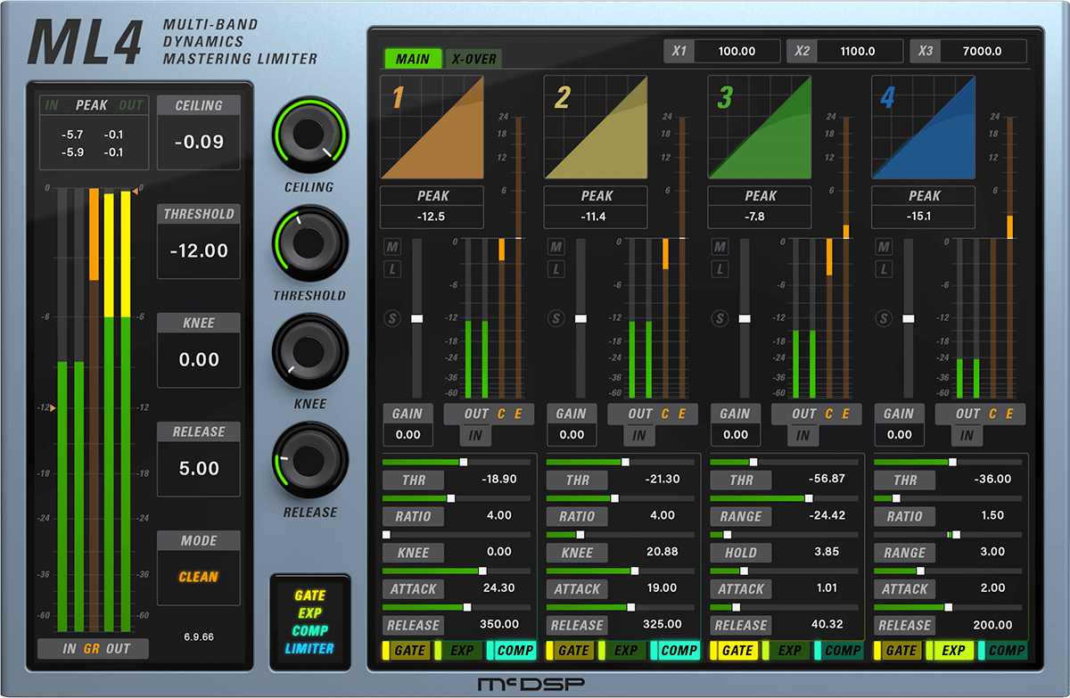 McDSP ML4000 V7 Mastering Limiter - Top - notch Audio Solution