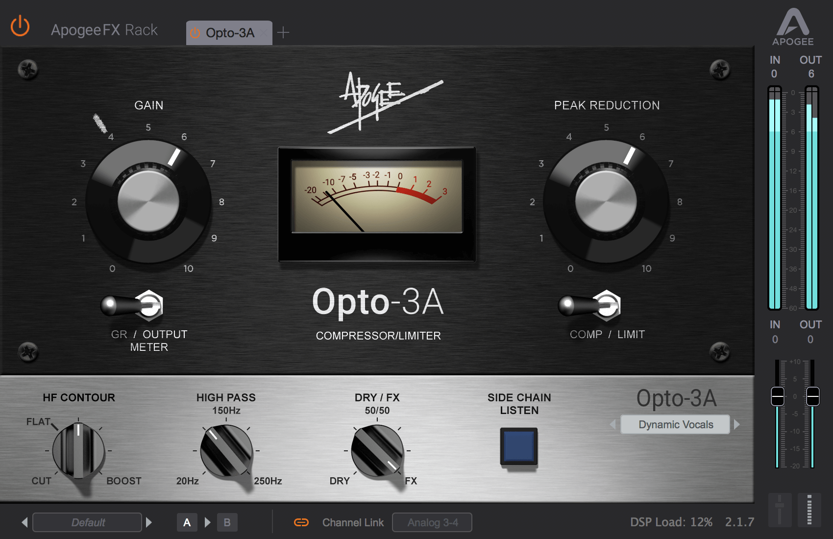 Hot Deal: Apogee Opto - 3A Optical Compressor for Classic Analog Compression in - the - box