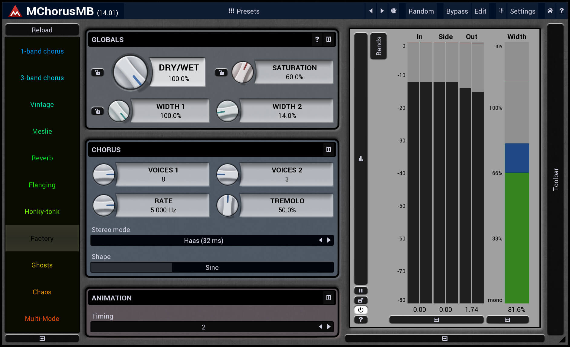 MeldaProduction MChorusMB - Best-Sounding & Versatile Chorus Plugin
