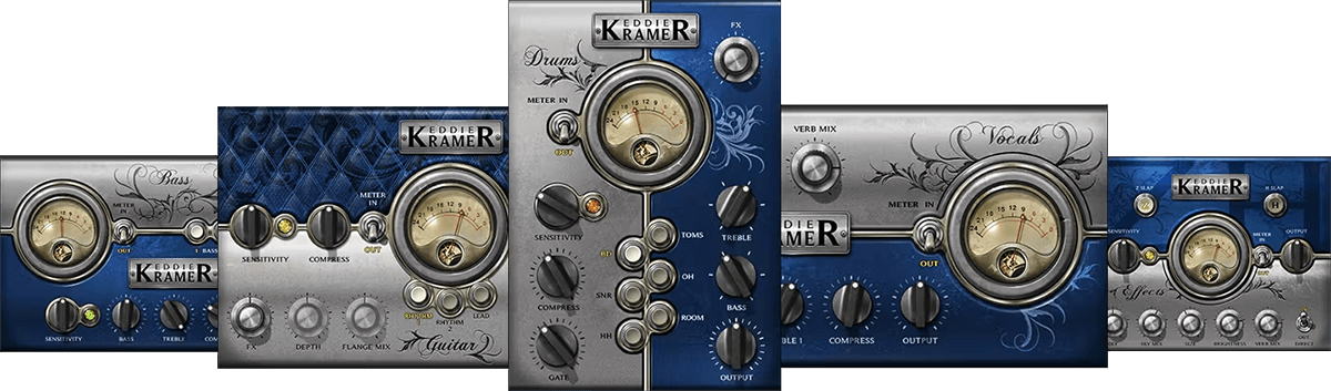 Get the Waves Eddie Kramer Signature Series Bundle - 5 Essential Plugins for Classic Rock Sounds