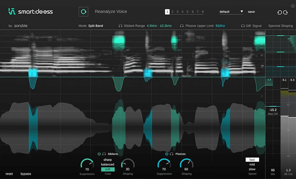 Sonible Smart De-Esser: AI-Powered Content-Aware Solution for Natural Sound