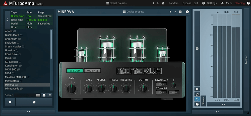 MeldaProduction MTurboAmp: An Incredibly Versatile Collection of Guitar Amps and Distortion Pedals
