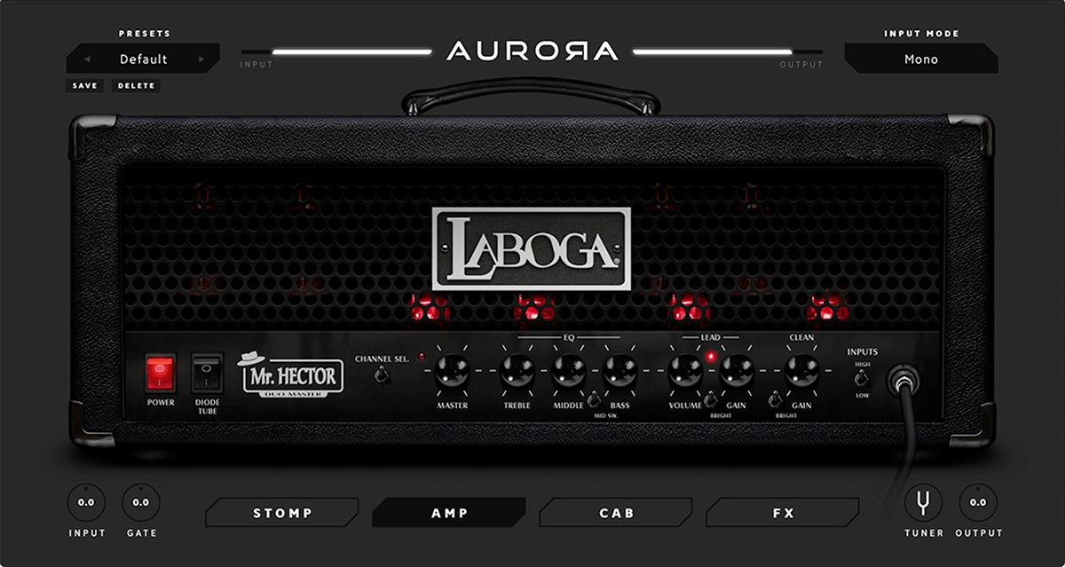 Aurora DSP Laboga Mr. Hector - Premium Studio-Quality Guitar Amplifier Plugin