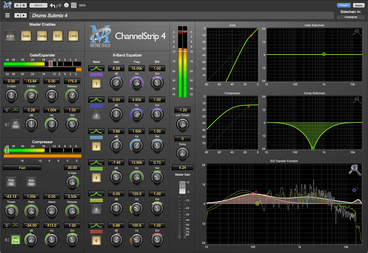 Hot Deal! Metric Halo Production Bundle v4 - Essential Audio Signal Processing Plug - ins Suite
