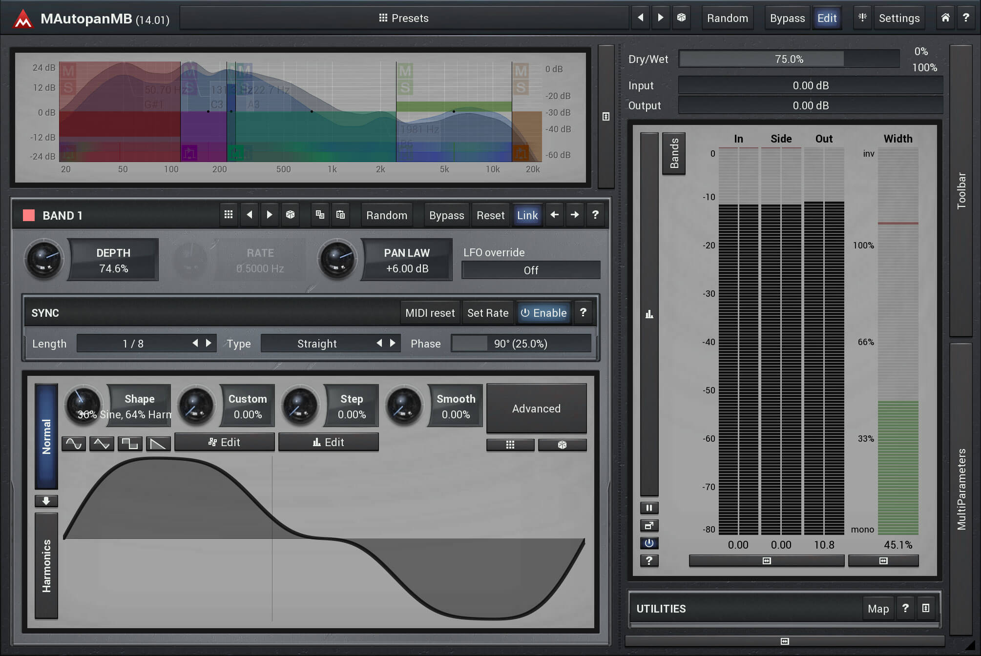 MeldaProduction MAutopanMB: World's Most Potent Automatic Panner for Enhanced Audio Spatiality