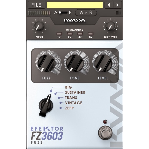 Kuassa FZ3603 High - Quality Fuzz Effects Plug - in