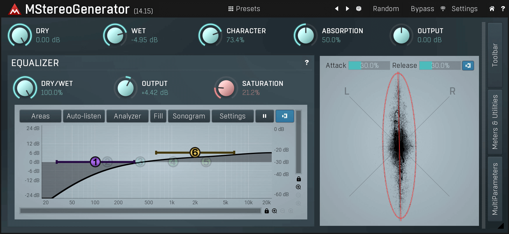 MeldaProduction MStereoGenerator - Premium Mono to Stereo Audio Expander with Great Features
