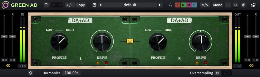 Three - Body Tech's Deep Vintage - Style Green AD for Immersive Sound