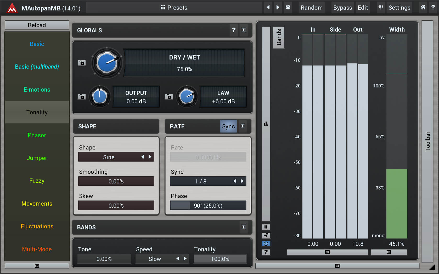 MeldaProduction MAutopanMB: World's Most Potent Automatic Panner for Enhanced Audio Spatiality