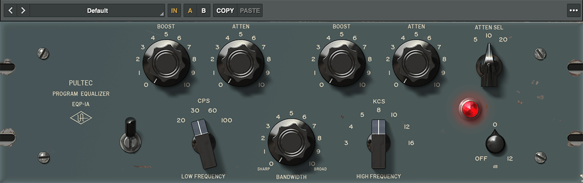 Universal Audio's Must-Have Vintage Pultec Passive EQ Collection