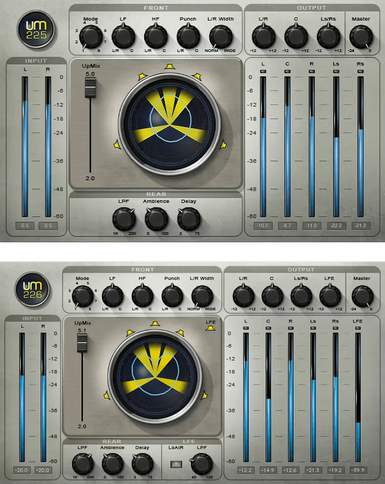 Waves UM225 and UM226: Premium Plugins for Stereo to Surround Audio Conversion
